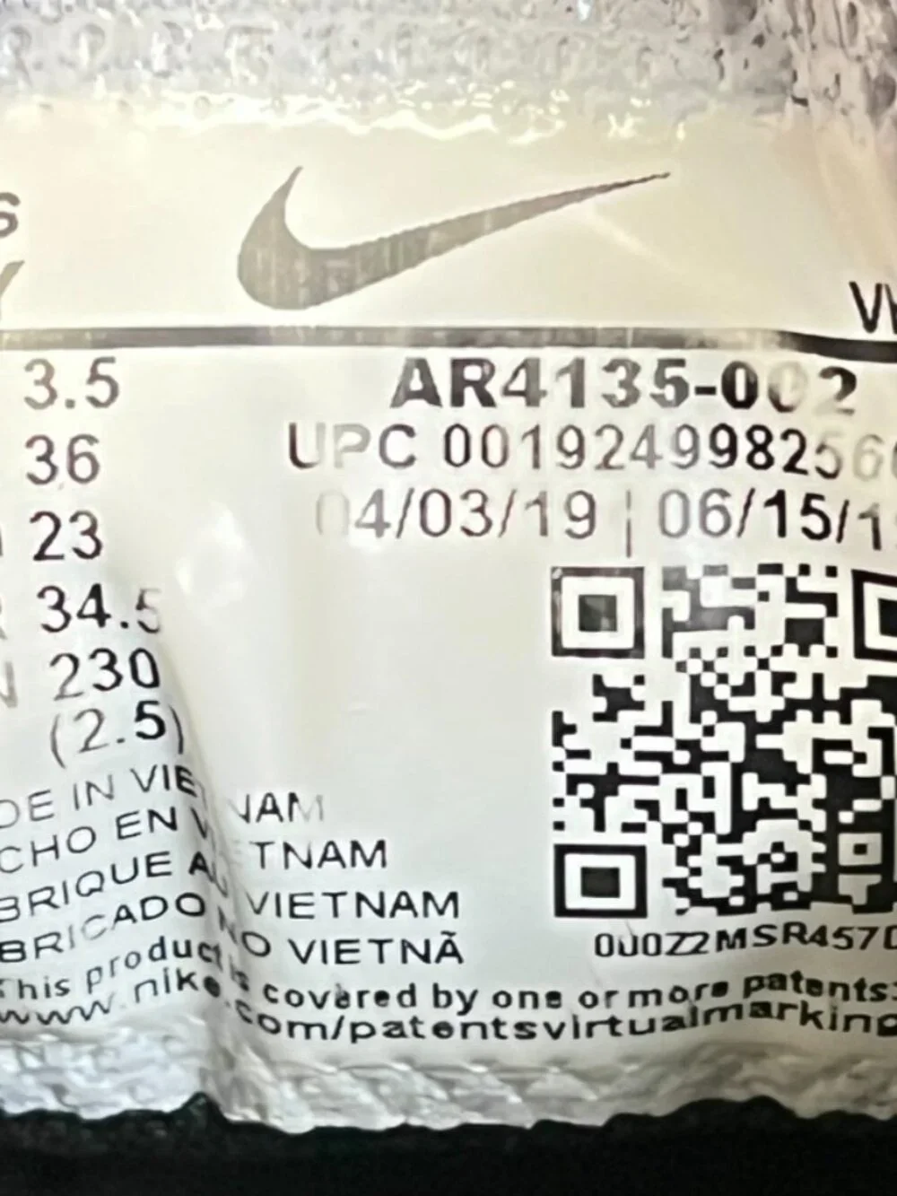 Nike please review